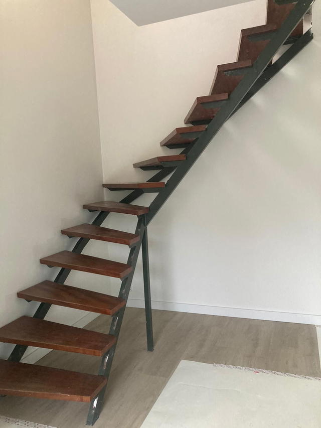 Open trap voor traprenovatie